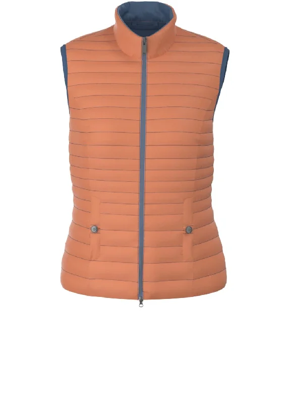 LADIES GILET REVERSIBLE TO BLUE 57020022 16