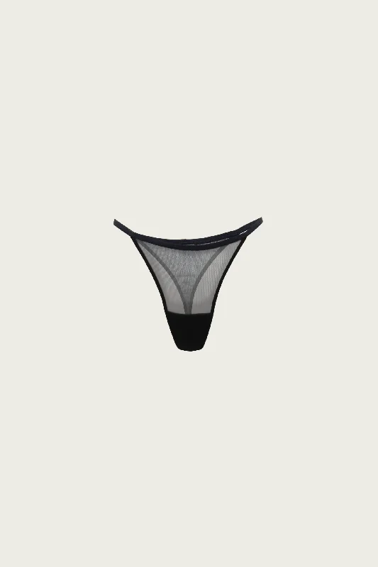 Mesh String G Brief - Black (PO)