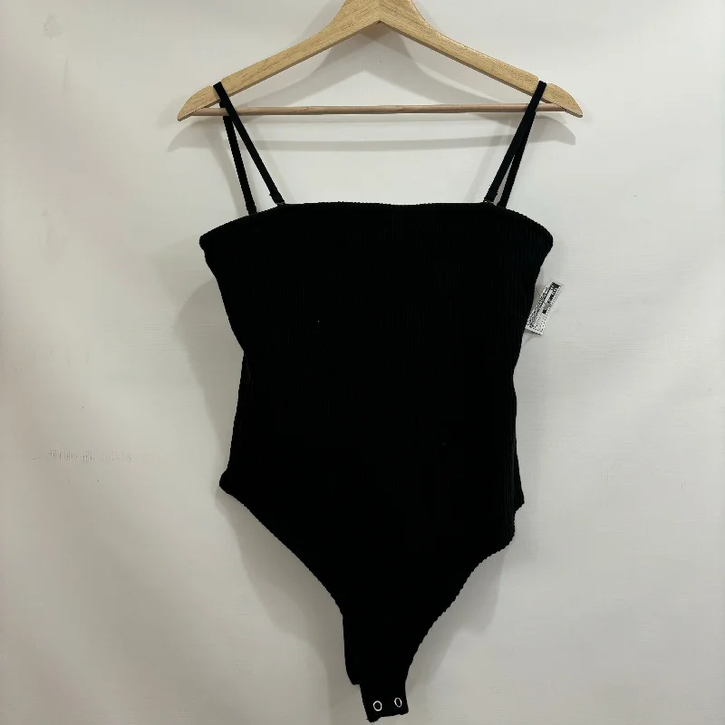 Black Bodysuit Good American, Size L