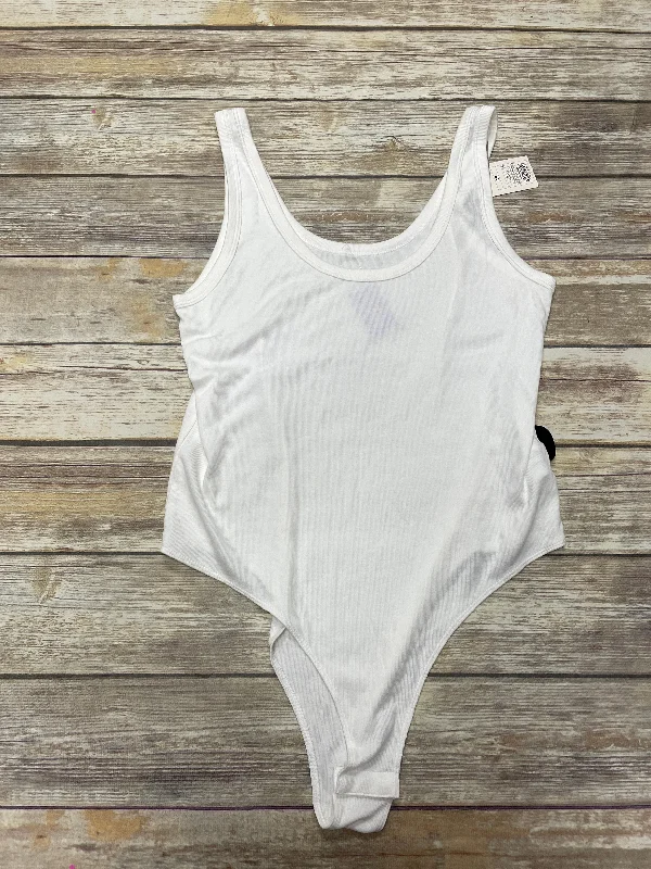 Cream Bodysuit A New Day, Size 2x