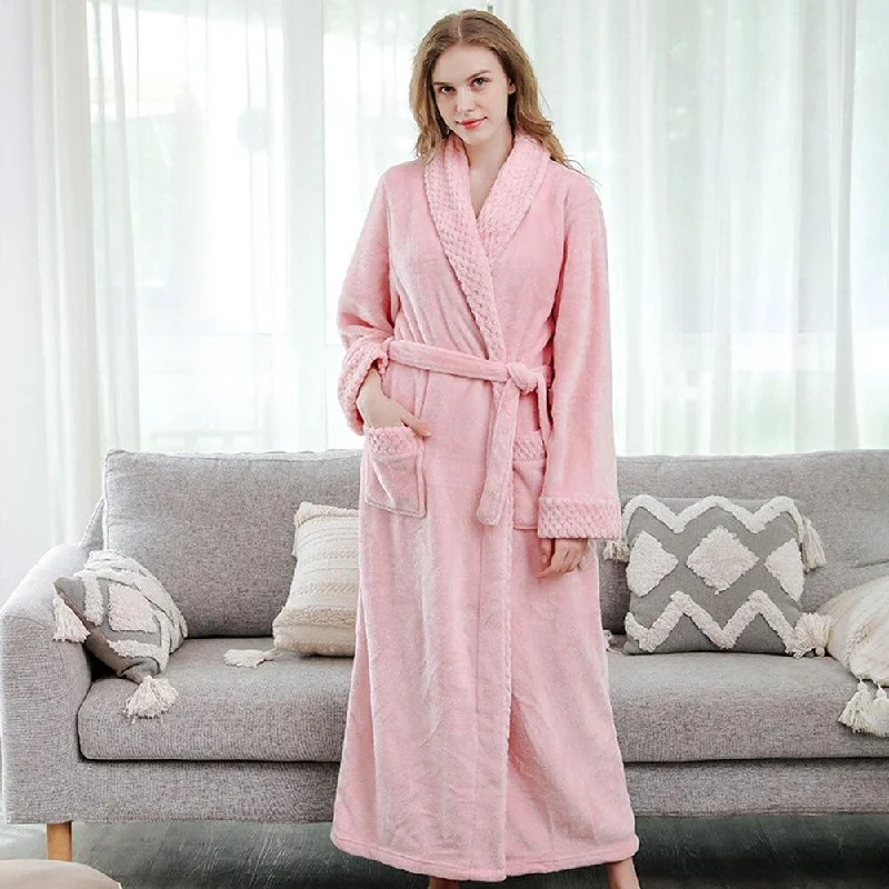 Robe de Chambre Femme<br> Rose