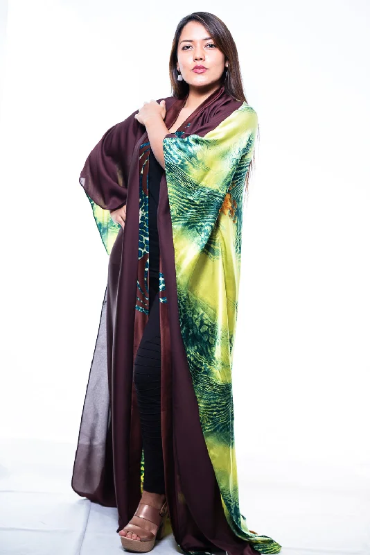 Jane Satin Kaftan Dress