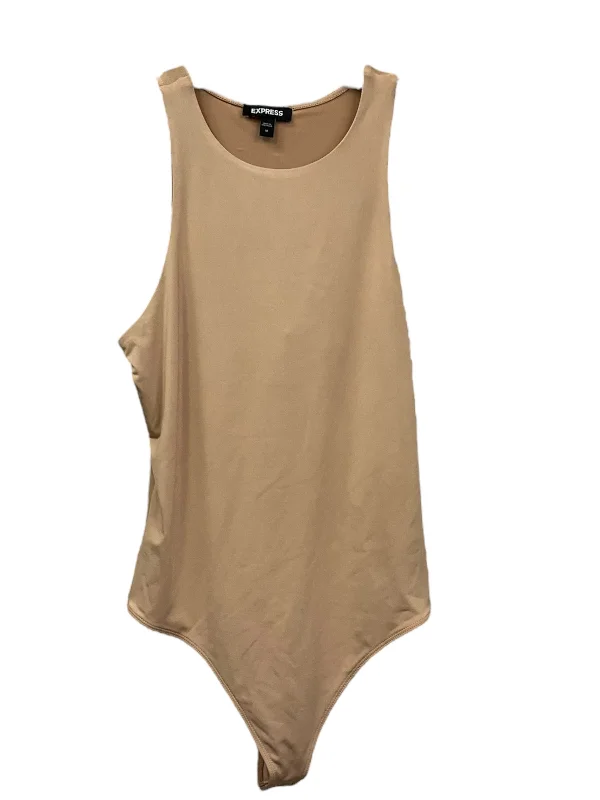 Tan Bodysuit Express, Size M