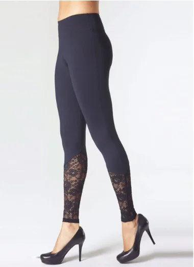 Mondor Lace Insert Leggings 5605