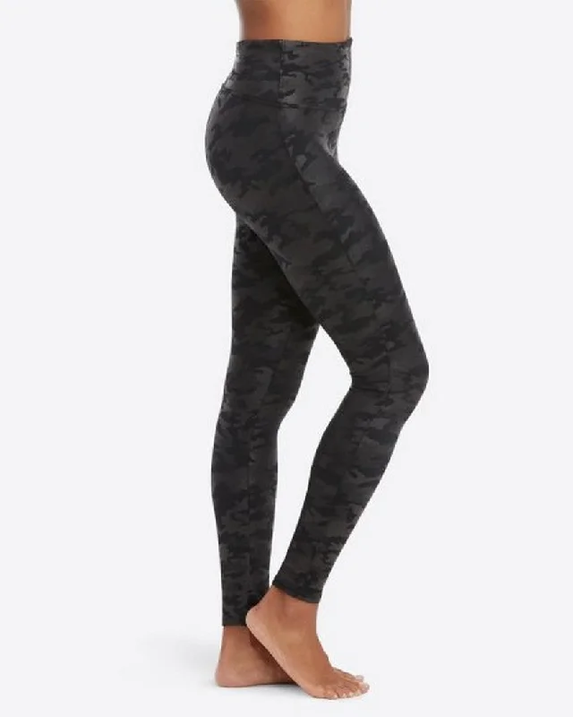 SPANX Faux Leather Camo Leggings SPX 20185R