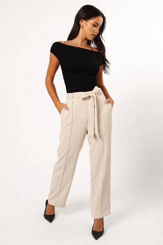 Averie Pant - Beige