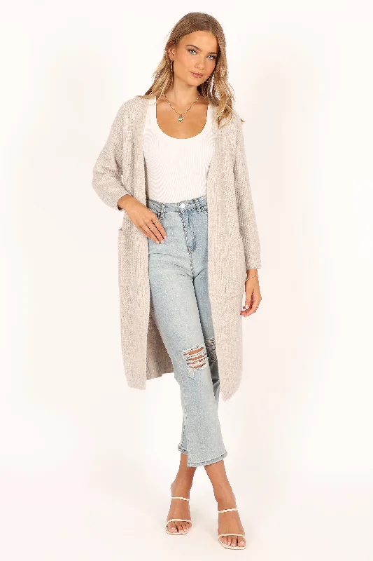 Deborah Cardigan - Oatmeal