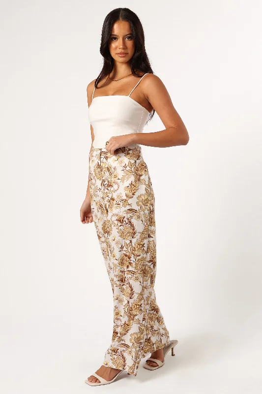 Gigi Printed Pant - Jelena