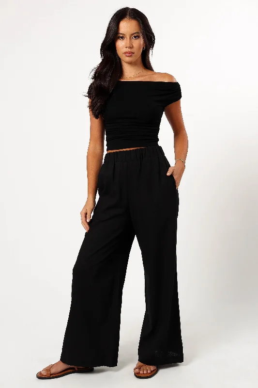 Soraya Pant - Black