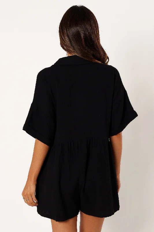 Winny Playsuit - Black